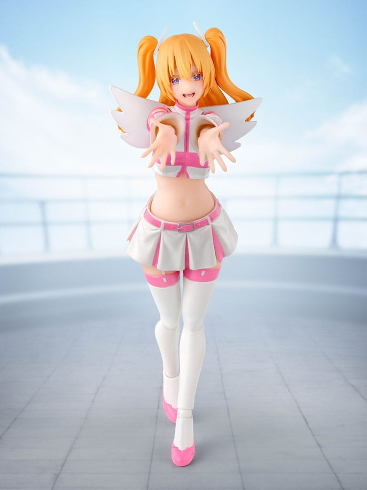 2.5 Dimensional Seduction SH Figuarts Action Figure Liliel Angel Airborne Corps/Ririsa 14 cm